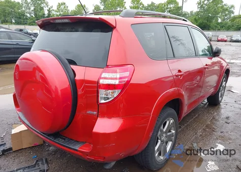 2010 Toyota Rav4 Sport из США, поврежденный, VIN 2T3RF4DV0AW027036
